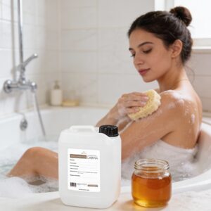 Jabón Líquido de Miel 10 Litros, Biodegradable, Sin Sulfatos ni Parabenos