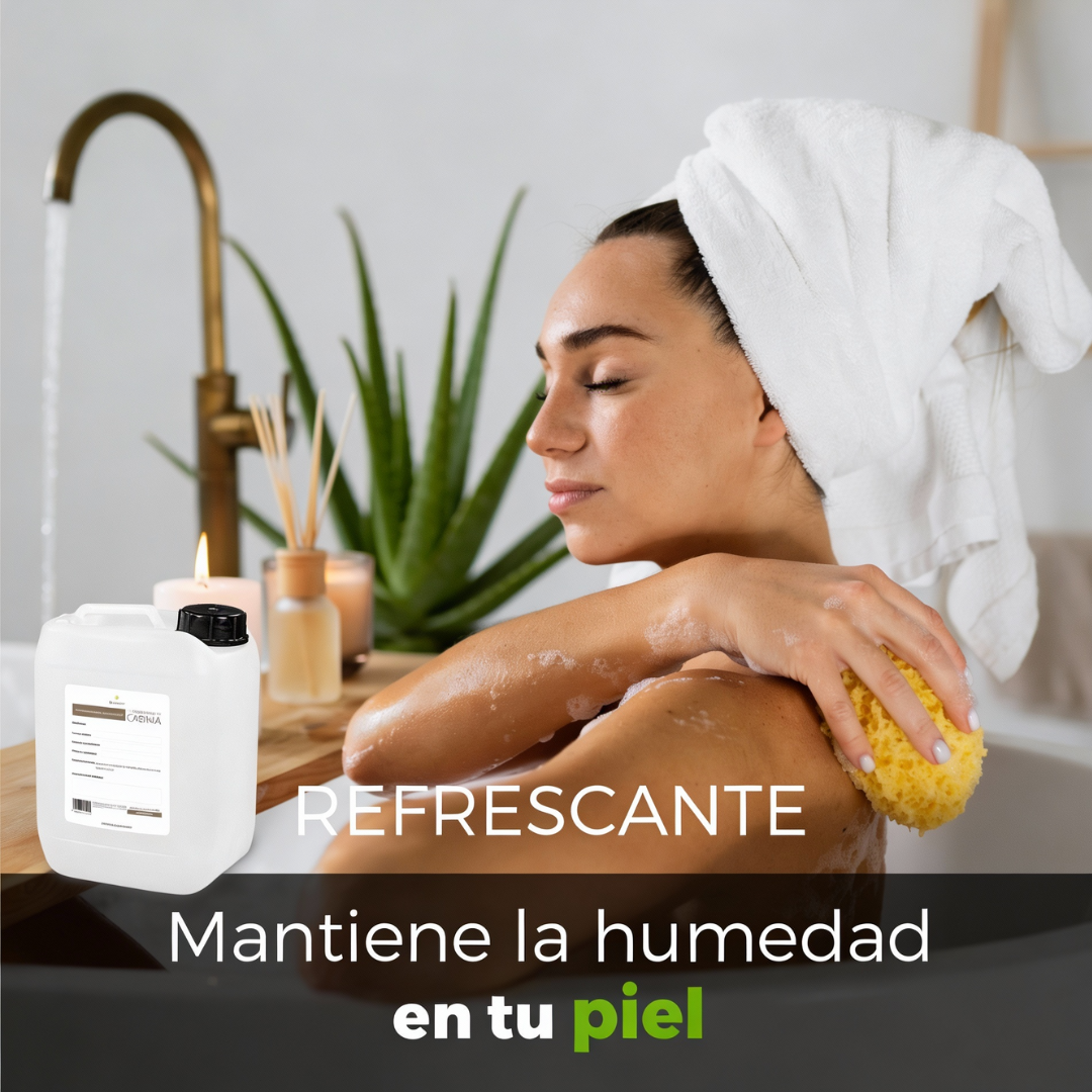 Jabón Líquido de Aloe Vera 10 Litros, Biodegradable, Sin Sulfatos ni Parabenos