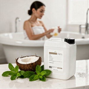 Jabón Líquido de Coco-Menta 10 Litros, Biodegradable, Sin Sulfatos ni Parabenos
