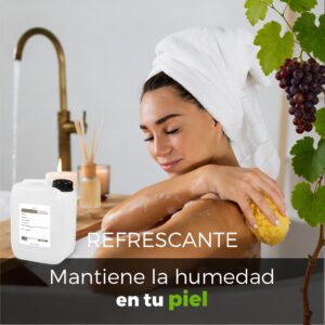 Jabón Líquido de Uva 10 Litros, Biodegradable, Sin Sulfatos ni Parabenos