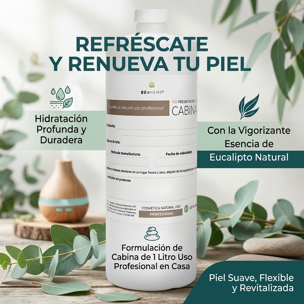 crema corporal hidratante eucalipto 1 litro