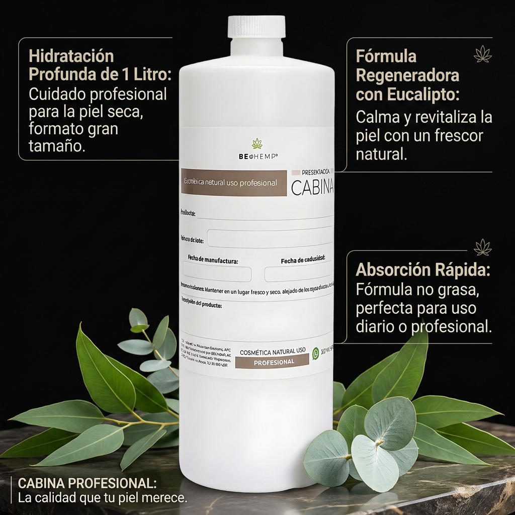 crema corporal hidratante eucalipto 1 litro