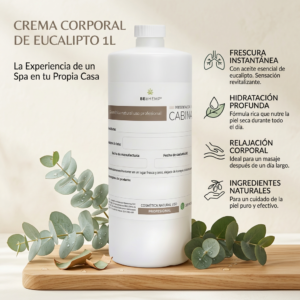 crema corporal hidratante eucalipto 1 litro