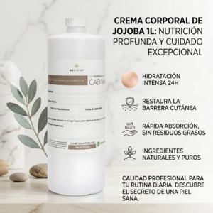 crema corporal hidratante jojoba 1 litro
