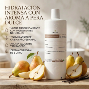 crema corporal hidratante pera dulce 1 litro