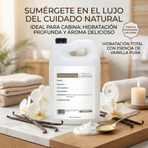 crema corporal hidratante de vainilla 1 galón