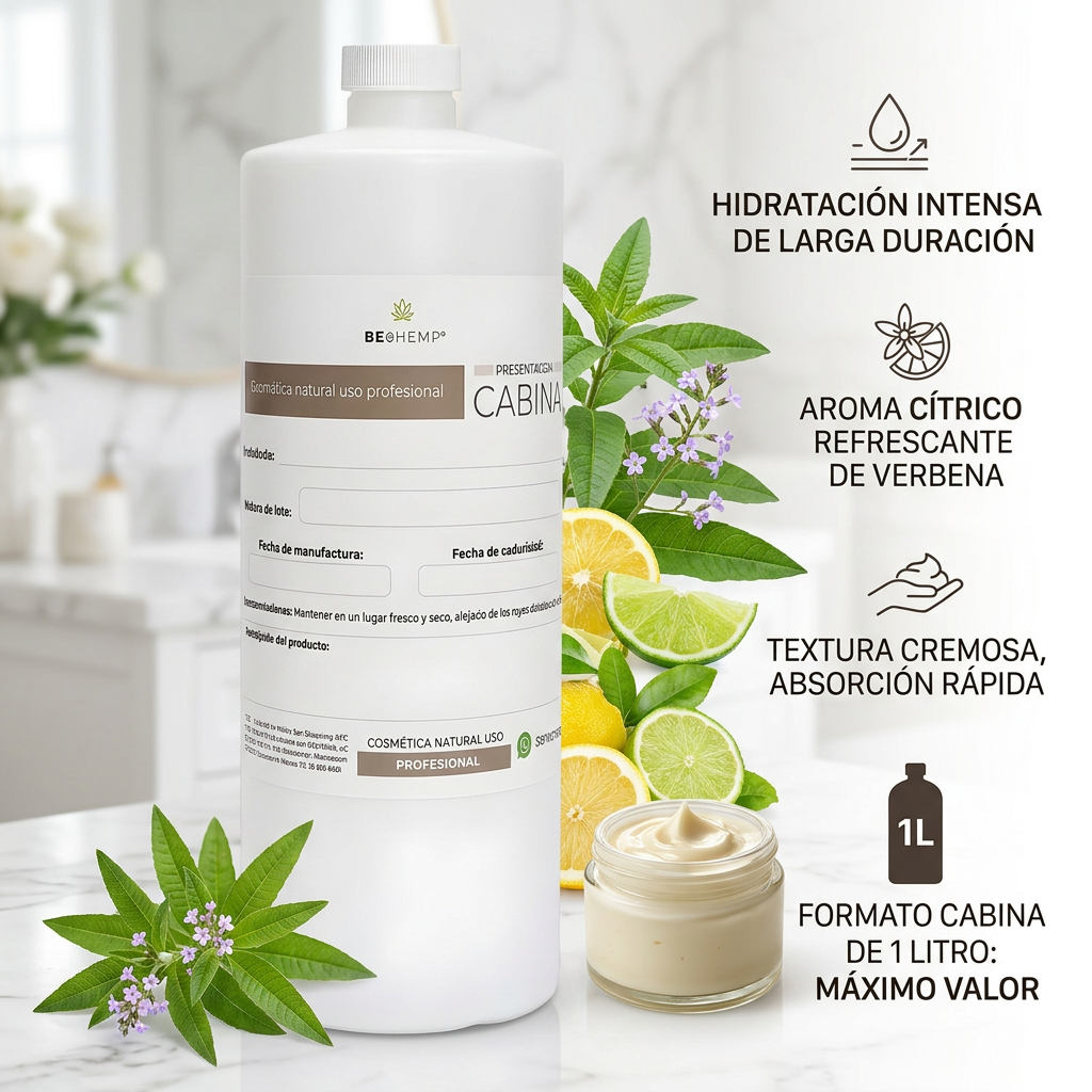 crema corporal hidratante verbena 1 litro